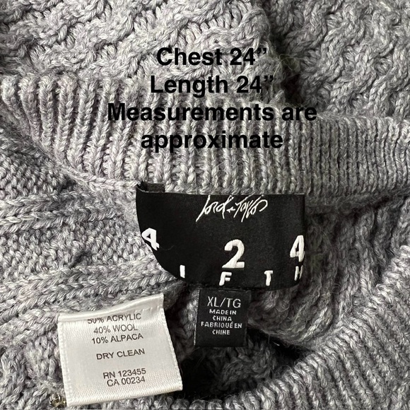 Amazing grey sweater - Picture 5 of 5